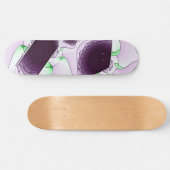 In de schaduw van de kleur Violet Persoonlijk Skateboard (Horizontaal)