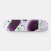 In de schaduw van de kleur Violet Persoonlijk Skateboard (Horizontaal)