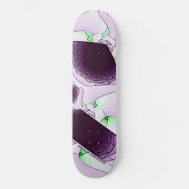 In de schaduw van de kleur Violet Persoonlijk Skateboard