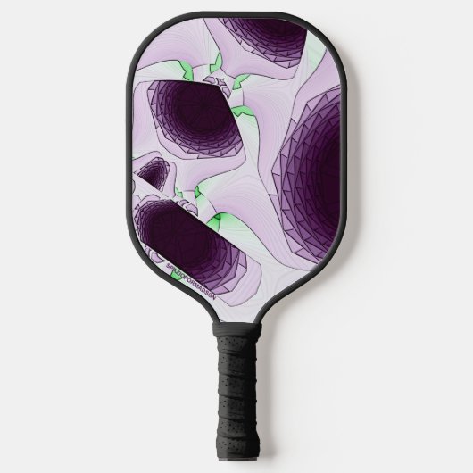 In de schaduw van de kleur Violet Pickleball Paddle (Voorkant)