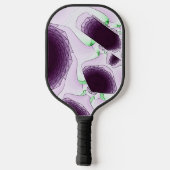 In de schaduw van de kleur Violet Pickleball Paddle (Achterkant)