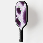 In de schaduw van de kleur Violet Pickleball Paddle (Links)