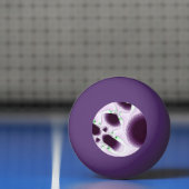 In de schaduw van de kleur Violet Pingpongbal (Net)