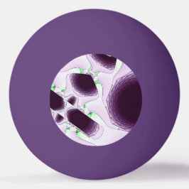 In de schaduw van de kleur Violet Pingpongbal