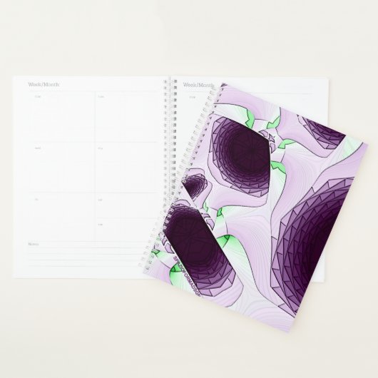 In de schaduw van de kleur Violet Planner (Display)