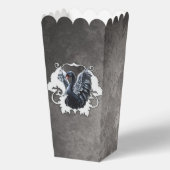 In de schaduw van elegantie: een zwarte zwaan. bedankdoosjes (Achterkant)