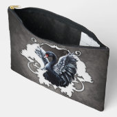 In de schaduw van elegantie: een zwarte zwaan. etui (Open)