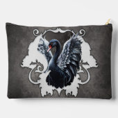 In de schaduw van elegantie: een zwarte zwaan. etui (Achterkant)