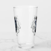 In de schaduw van elegantie: een zwarte zwaan. glas (Links)