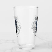 In de schaduw van elegantie: een zwarte zwaan. glas (Rechts)