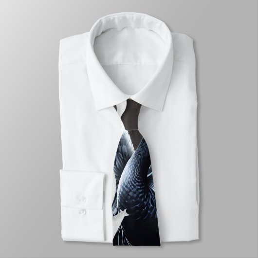 In de schaduw van elegantie: een zwarte zwaan. stropdas (Gebonden)