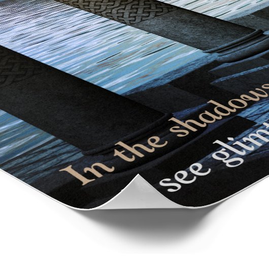 In de schaduw van het verleden... Poster... Poster (Hoek)