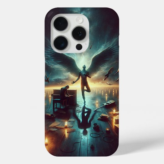 In de schaduw van je vleugels Case-Mate iPhone case (Achterkant)