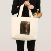 in de schaduwen grote tote bag (Voorkant (product))