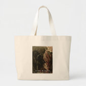in de schaduwen grote tote bag (Voorkant)