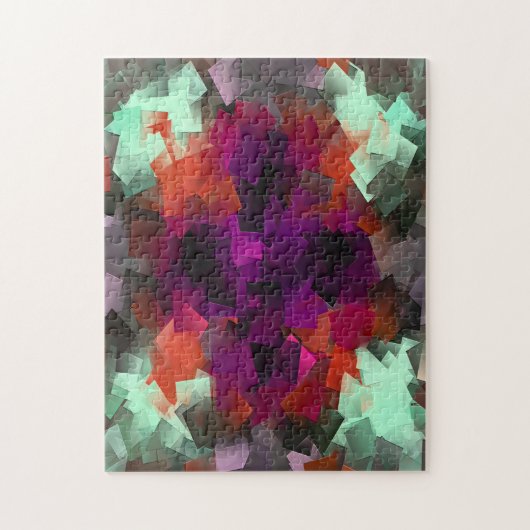 In de Schaduwen.... Legpuzzel (Verticaal)