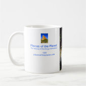 In de Schaduwen natuur kunst schoonheid Koffiemok (Links)