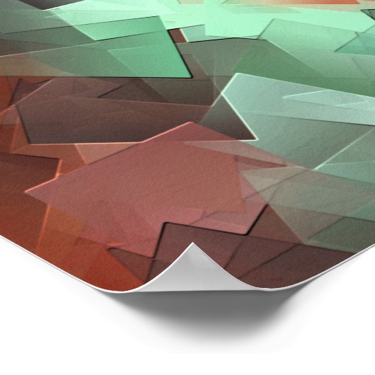 In de Schaduwen.... Poster (Hoek)