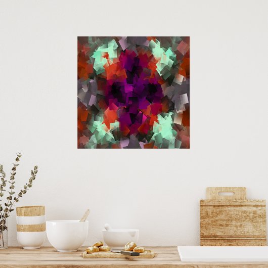 In de Schaduwen.... Poster (Keuken)