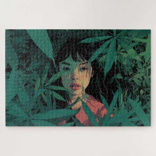 In de schaduwen puzzel (Horizontaal)