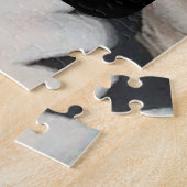 'In de Schaduwen' Schilderij op een Legpuzzel (Zijkant)