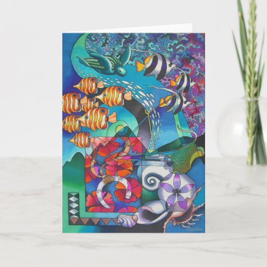 "IN DE SCHADUWEN VAN REUZEBERG I VAN DE SLAAP " KAART (Voorkant)