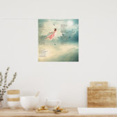 In de schemering van de leeftijd poster (Keuken)