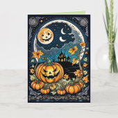 In de sfeer van Halloween Kaart (Voorkant)