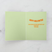 In de sfeer van Halloween Kaart (Binnen)