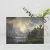 In de Sierra Nevada, CA | Albert Bierstadt (Staand voorkant)