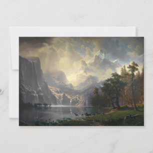 In de Sierra Nevada, CA   Albert Bierstadt
