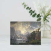 In de Sierra Nevada, CA | Albert Bierstadt Briefkaart (Staand voorkant)