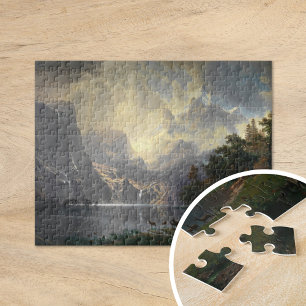 In de Sierra Nevada, CA Albert Bierstadt Legpuzzel