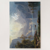 In de Sierras, het Tahoe-meer, Albert Bierstadt Legpuzzel (Verticaal)