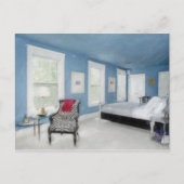 In de slaapkamer briefkaart (Voorkant)