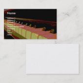 "in de sleutel van de bessen en de crème" visitekaartje (Voorkant / Achterkant)