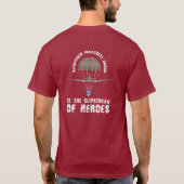 IN DE SLIPSTREAM VAN HEROES T-SHIRT (Achterkant)