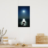 In de soep van de nacht poster (Keuken)
