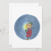 In de sombere midwinter kaart (Voorkant / Achterkant)