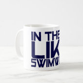 In de soortgelijke zwemkleding koffiemok (Voorkant links)