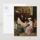 In de Souk, 1891 Briefkaart (Voorkant / Achterkant)