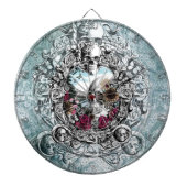 In de spiegellandschapsschedel. dartbord (Voorkant)