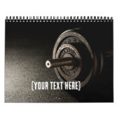 In de sportschool Personal Trainer Kalender (Hoes)