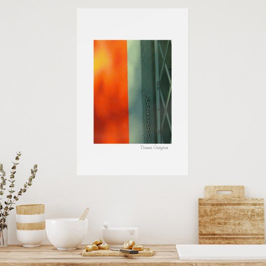 In de stad poster (Keuken)