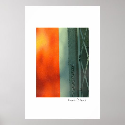 In de stad poster (Voorkant)