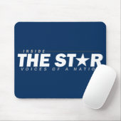 In de Star Mousepad Muismat (Met muis)