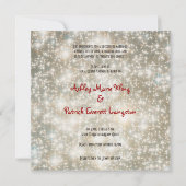 In de Stars Couple Shower geschreven Kaart (Achterkant)