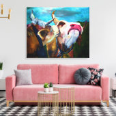 In de stemming canvas afdruk (Insitu (Woonkamer))