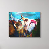 In de stemming canvas afdruk (Voorkant)