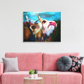 In de stemming canvas afdruk (Insitu (Woonkamer))